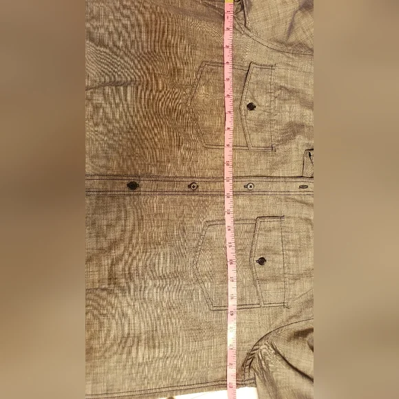 Sean John Tailored Fit Blue Grey 100 % Cotton, Short sleeves NWT Size XL - Picture 10 of 14